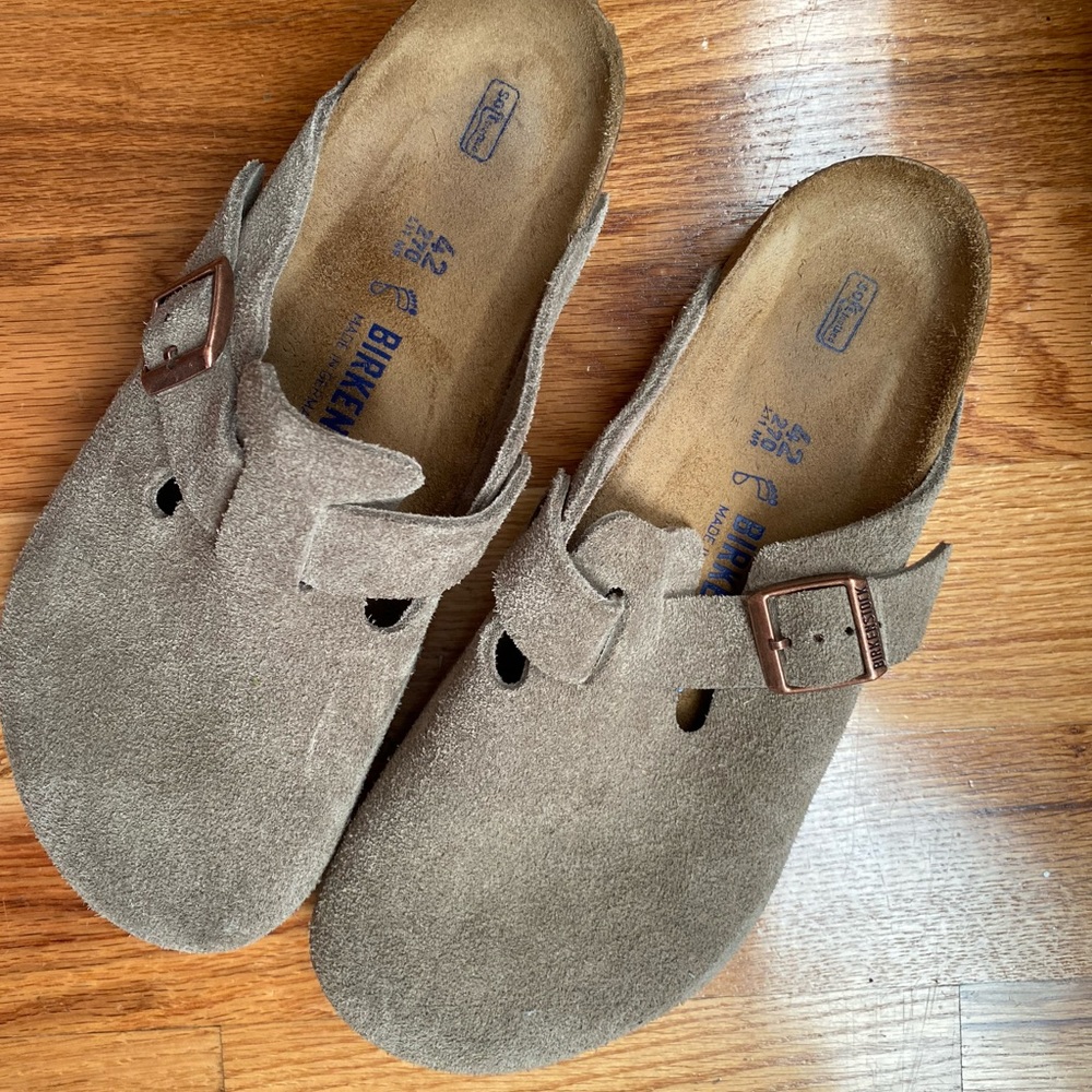 New Birkenstocks Boston Clogs
